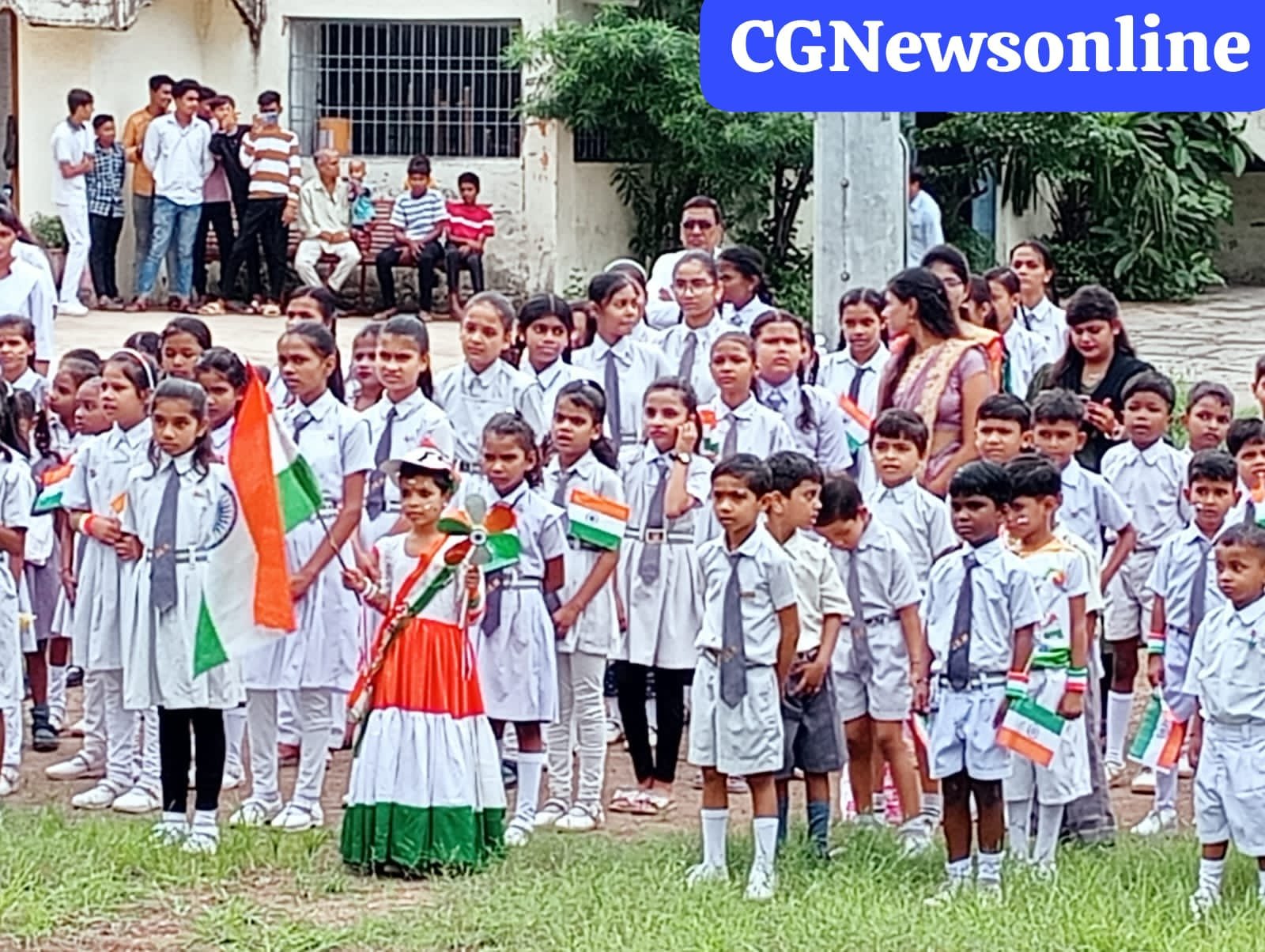 Bhilai News : जनता इंग्लिश मीडियम स्कूल और हायर सेकेण्डरी में धूमधाम से मना स्वतंत्रता दिवस