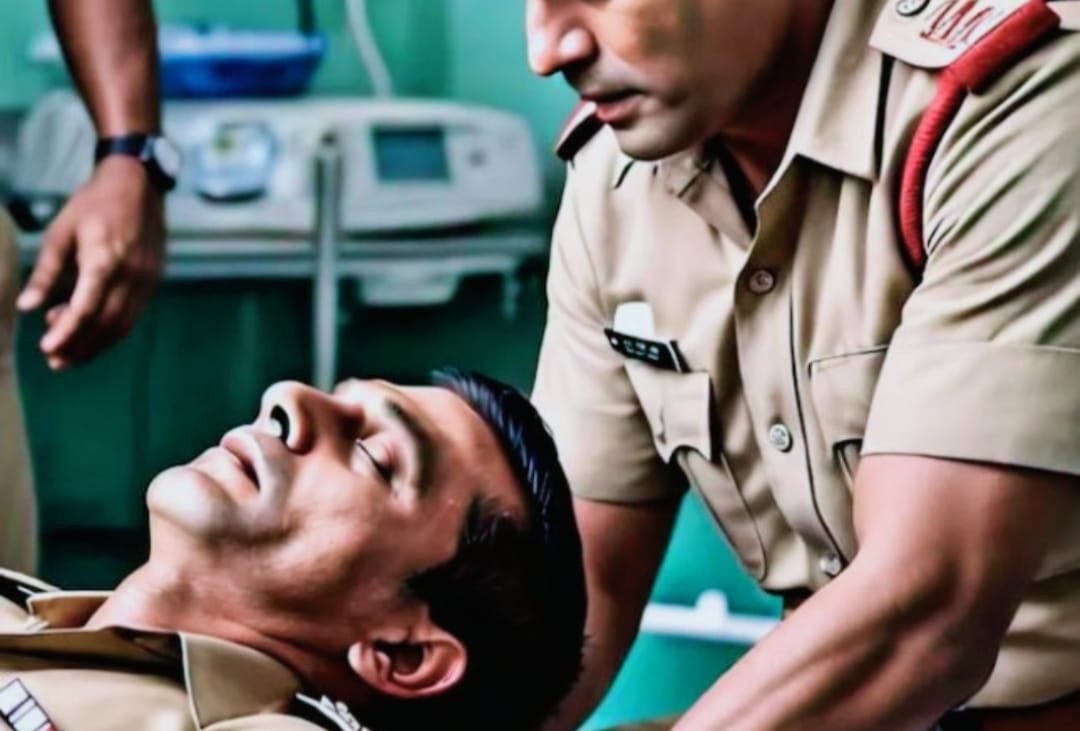 Police News : एसएचओ की विदाई पार्टी में डांस कर रहे Head Constable अचानक हो गई मौत, आनन फानन पहुंचाया हास्पीटल, डाक्टर ने कहा – “नहीं रहे रवि कुमार” Police News : एसएचओ की विदाई पार्टी में डांस कर रहे Head Constable अचानक हो गई मौत, आनन फानन पहुंचाया हास्पीटल, डाक्टर ने कहा – “नहीं रहे रवि कुमार”