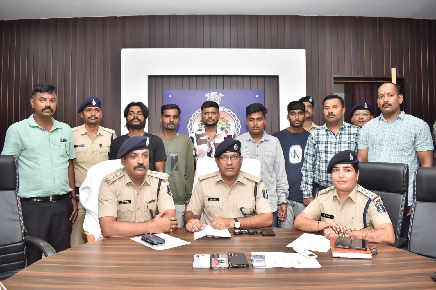 संकल्प एक युद्ध नशे के विरुद्ध अभियान में फंसे पांच ड्रग पेडलर, 11 ग्राम ब्राउन शुगर 4 मोबाइल एवं तीन दो पहिया वाहन जप्त