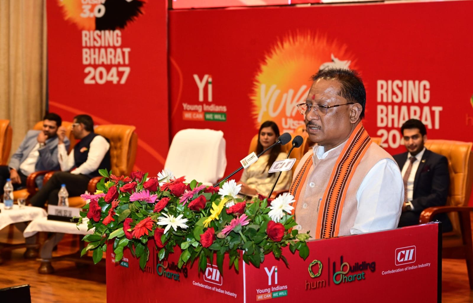 युवाओं के कौशल विकास और सशक्तिकरण के लिए प्रदेश में तेजी से हो रहे कार्य : विष्णु देव साय, मुख्यमंत्री भारतीय उद्योग परिसंघ द्वारा आयोजित युवा उत्सव 3.0 में हुए शामिल