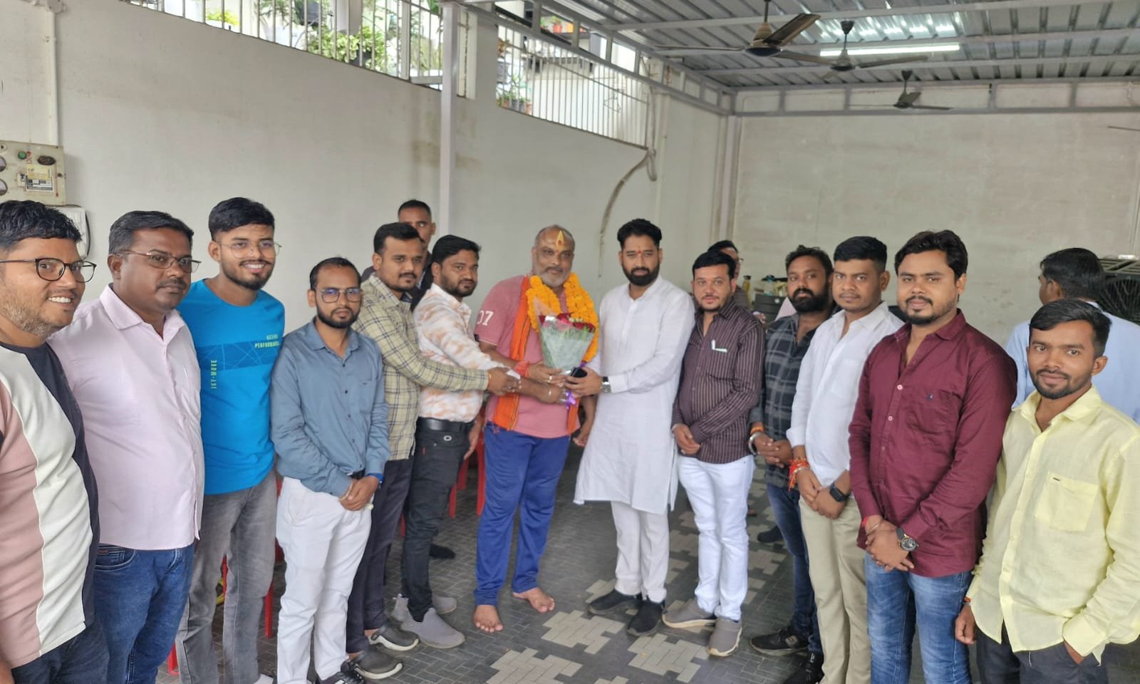 विधायक ललित चंद्राकर को पिछड़ा वर्ग विकास प्राधिकरण का उपाध्यक्ष बनाए जाने पर युवा मोर्चा प्रदेश महामंत्री के नेतृत्व दी गई बधाई