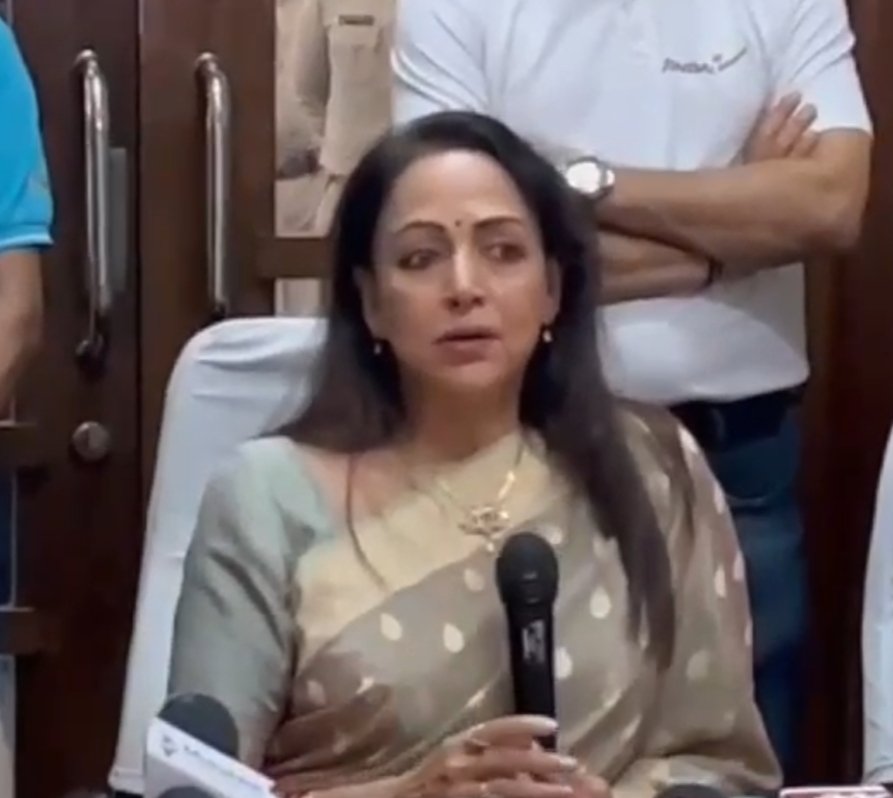 मथुरा सांसद एवं सीने अभिनेत्री हेमा मालिनी ने की साय सरकार की तारीफ, साय के नेतृत्व में छत्तीसगढ़ बनेगा नंबर वन राज्य