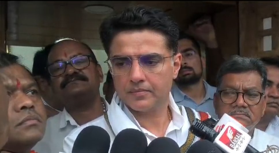 घोषणा पत्र के वादों को भूलकर कांग्रेस नेताओं को टारगेट बना रही है प्रदेश की भाजपा सरकार, किसी के भी चरित्र हनन का नहीं है अधिकार – सचिन पायलट