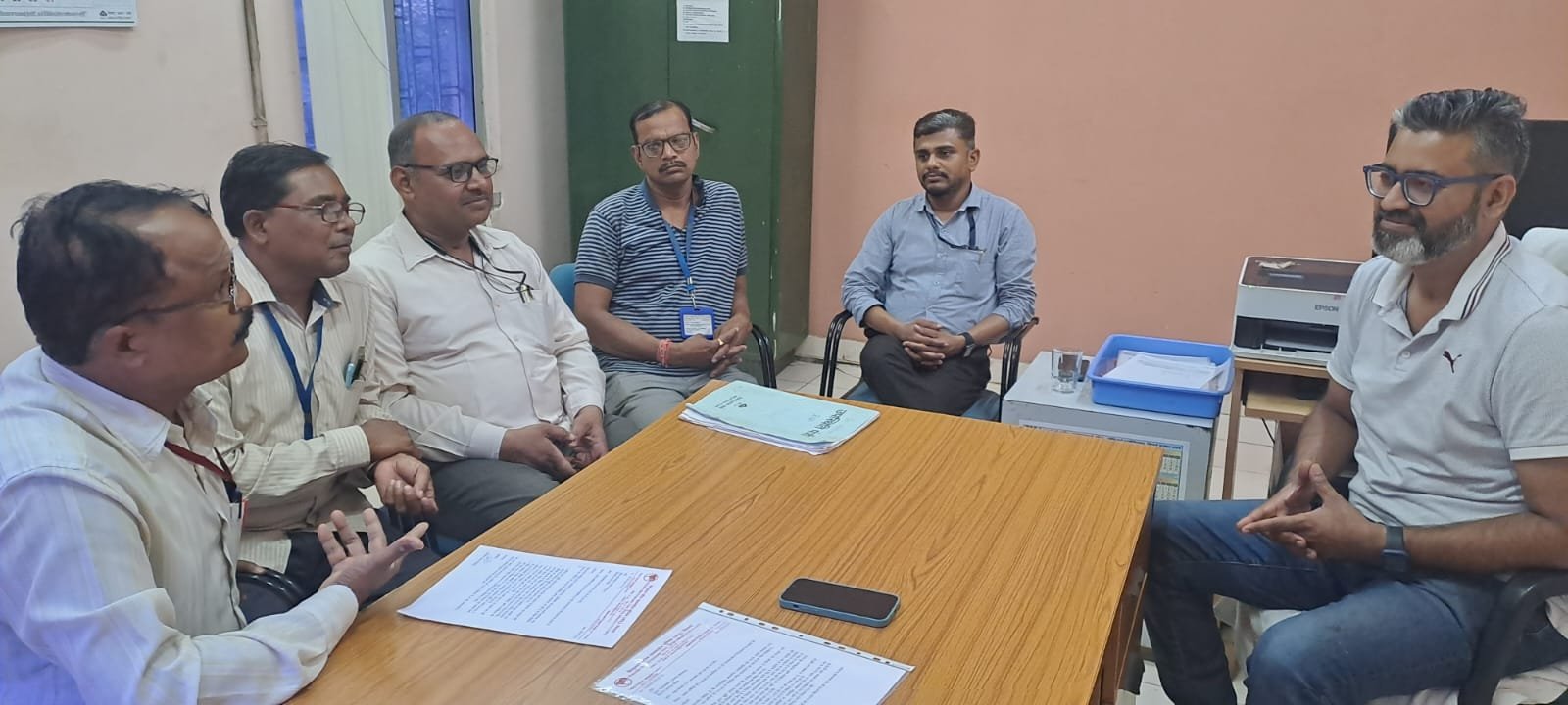 बीएएमएस बना BSP कर्मचारियों के लिए सिरदर्द, 105 दिन बाद भी प्रणाली में कई त्रुटियां विद्यमान,सीटू ने जीएम आईआर को सौपा खामियों से संबंधित पत्र