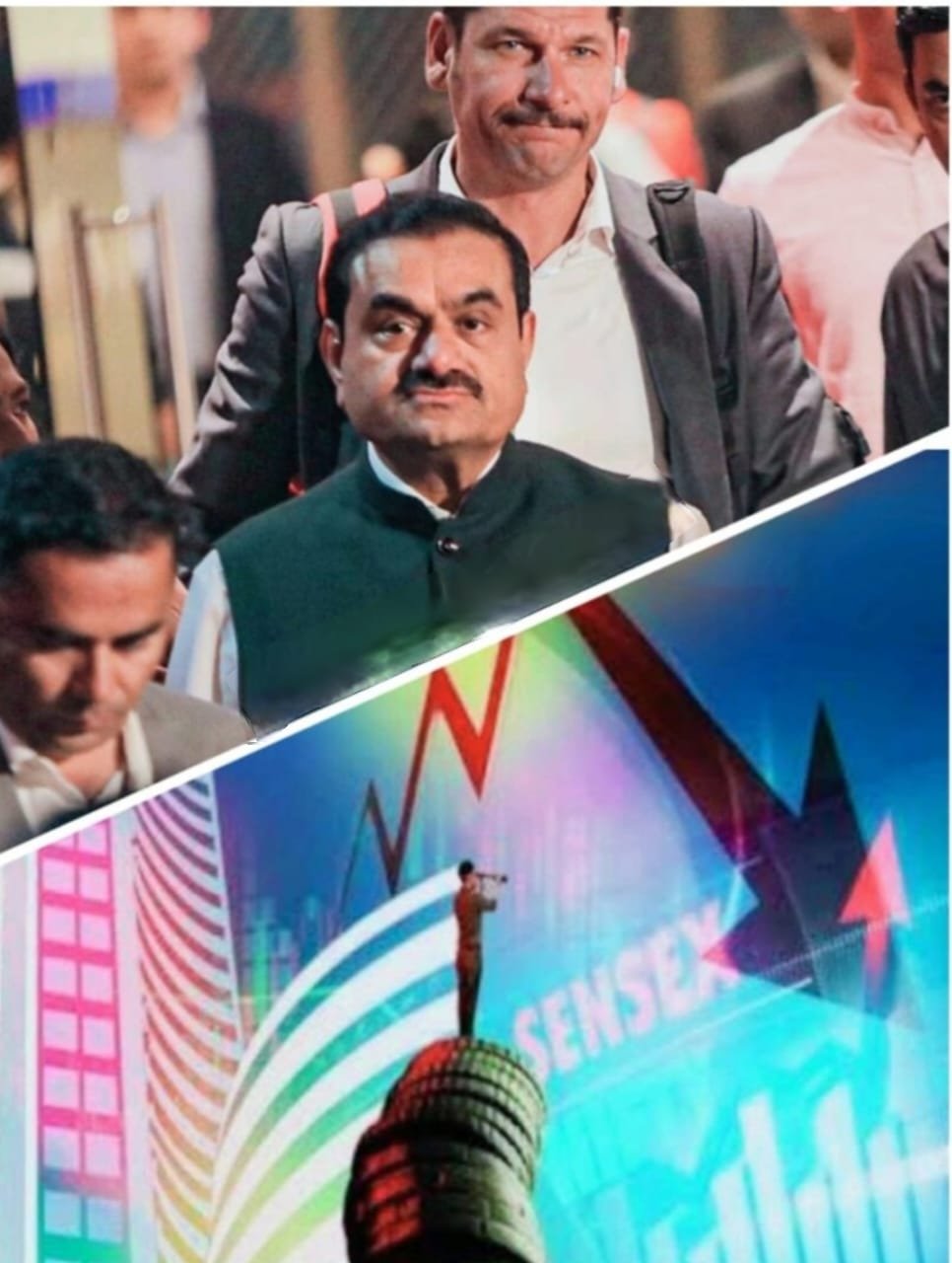 🛑 शेयर बाजार लुढ़कता रहा, अब SECI ने कहा- “नहीं करेंगे जांच…..❗” अडानी केस को लेकर बाजार में कोहराम, एक ही झटके में 5.35 लाख करोड़ डूबे, बैंकों के शेयर भी गिरे