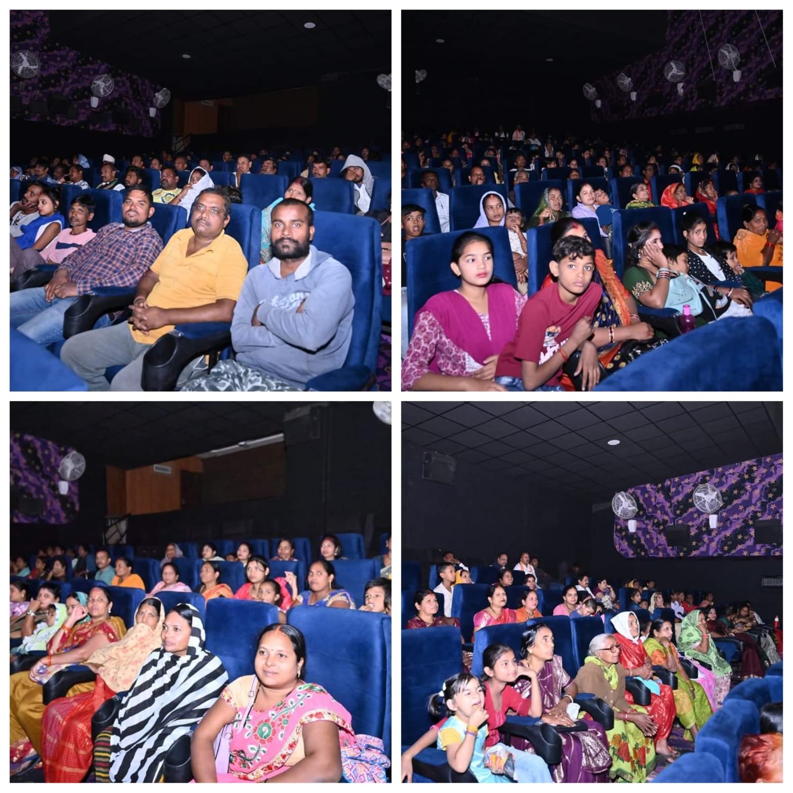 वैशाली नगर विधानसभा के 1200 लोगों ने विधायक रिकेश सेन के आह्वान पर देखी “द साबरमती रिपोर्ट” फिल्म,
