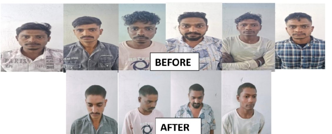 सार्वजनिक स्थल पर नशाखोरी : 6 युवकों को वैशाली नगर पुलिस ने बनाया बंदी, भेजा जेल सार्वजनिक स्थल पर नशाखोरी : 6 युवकों को वैशाली नगर पुलिस ने बनाया बंदी, भेजा जेल