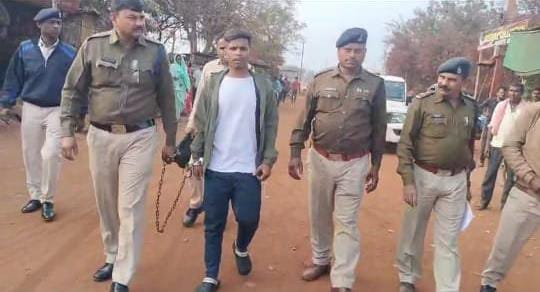 एक्सीडेंट बाद गाली गलौज, मारपीट कर चाकू दिखा जान से मारने की धमकी देने वाले आरोपी को पुलिस ने दबोचा