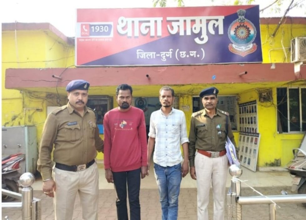 चक्का जाम बाद 5 हाईवा को किया आग के हवाले, आरोपी जामुल पुलिस की गिरफ्त में