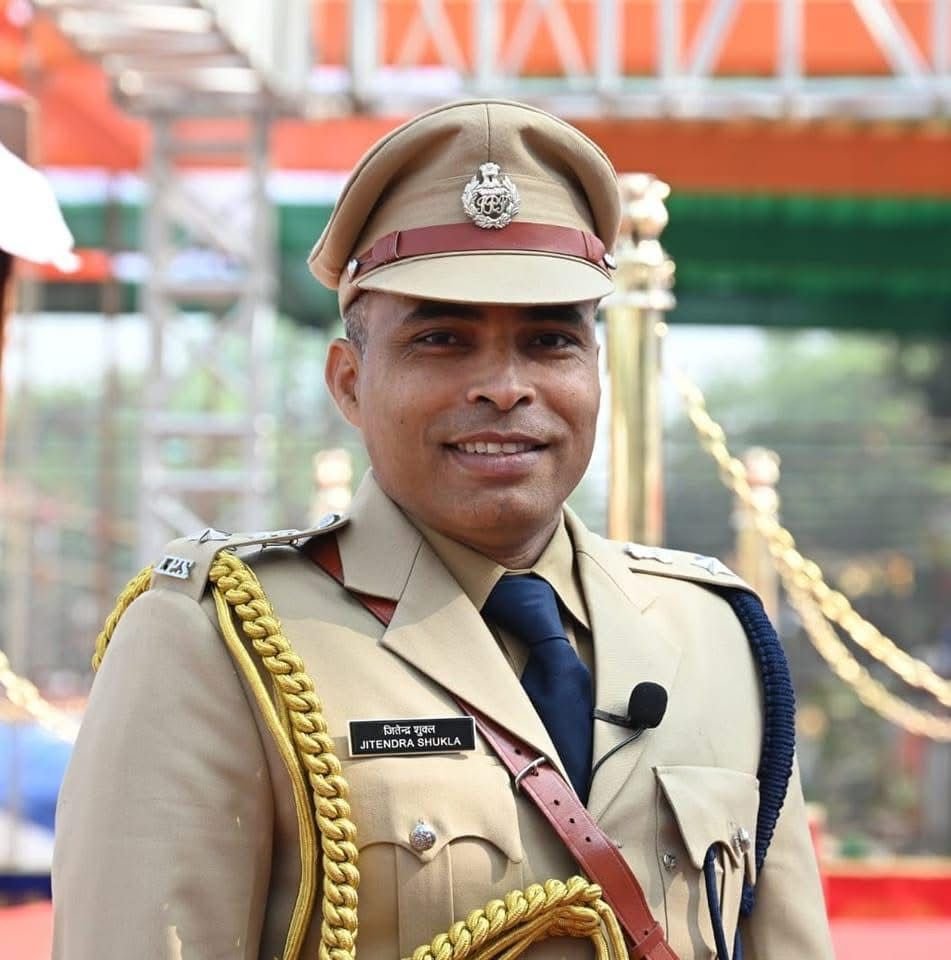 दुर्ग जिले का गौरव : पुलिस अधीक्षक जितेंद्र शुक्ला राष्ट्रपति पुलिस कलर अवार्ड समारोह के होंगे परेड कमांडर