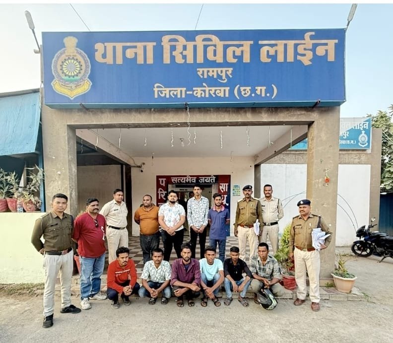 छत्तीसगढ़ में 6 करोड़ की साइबर ठगी, पुलिस की गिरफ्त में गिरोह छत्तीसगढ़ में 6 करोड़ की साइबर ठगी, पुलिस की गिरफ्त में गिरोह
