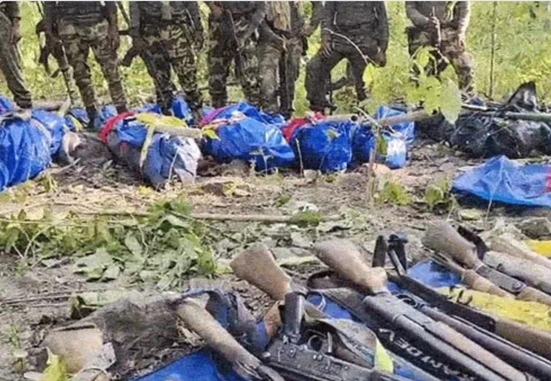 बीजापुर में बड़ा एनकाउंटर, 31 नक्सली ढेर, नक्सली मुक्त होगा छत्तीसगढ़ – साय