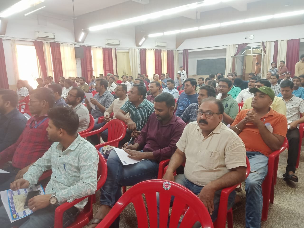 सभा मे कर्मचारियों के जनाक्रोश को समझे प्रबंधन — बीएकेएस भिलाई सभा मे कर्मचारियों के जनाक्रोश को समझे प्रबंधन — बीएकेएस भिलाई