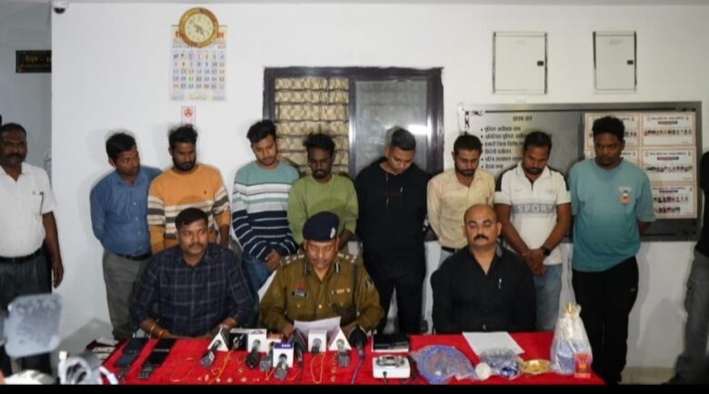 ब्लींकिट के 3 गोडाउन पर एक साथ क्राइम ब्रांच की बड़ी कार्रवाई