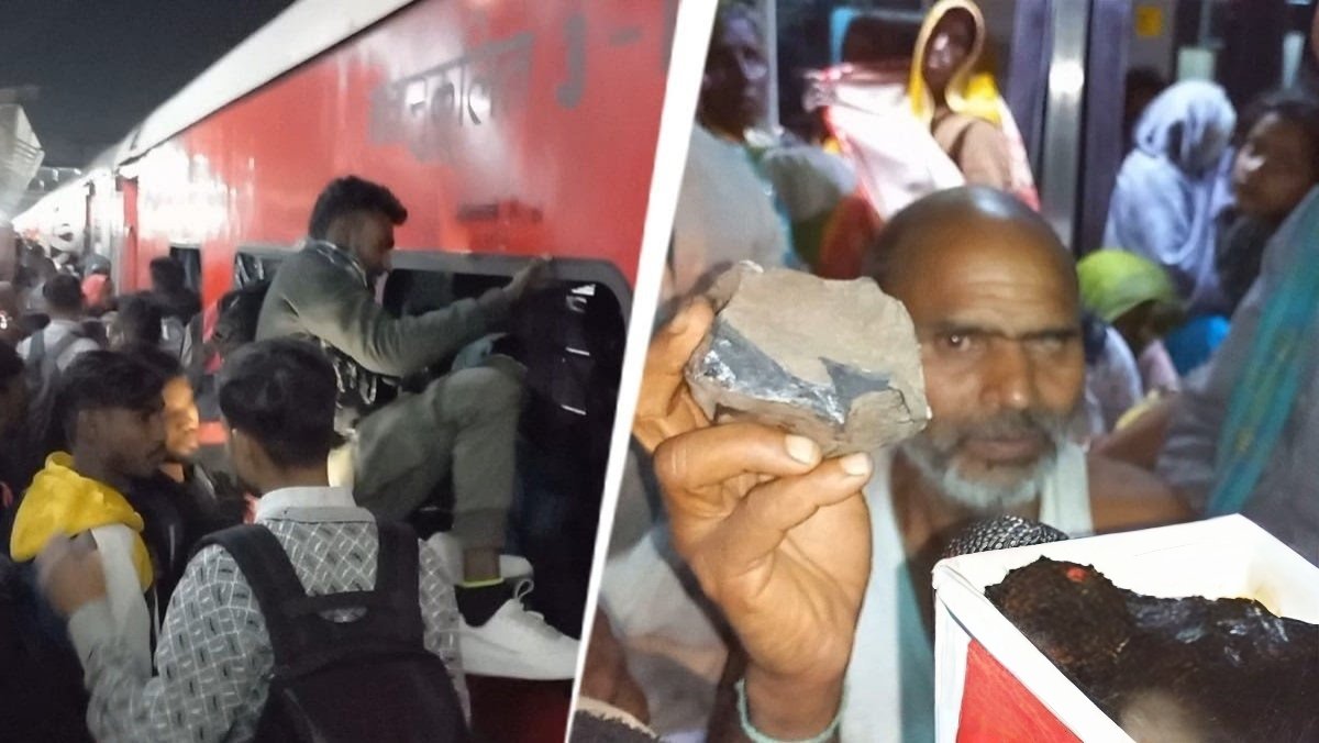 बड़ी ख़बर : प्रयागराज जा रही स्वतंत्रता सेनानी एक्सप्रेस पर पथराव
