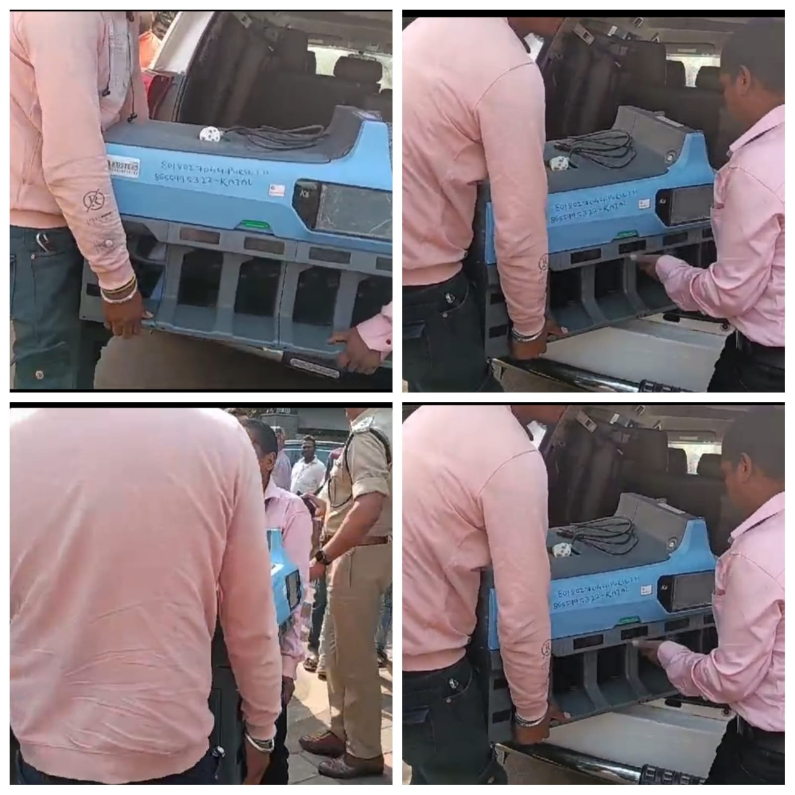 पूर्व मुख्यमंत्री भूपेश के निवास पर ED ने मंगाई नोट गिनने की मशीन देखिए वीडियो
