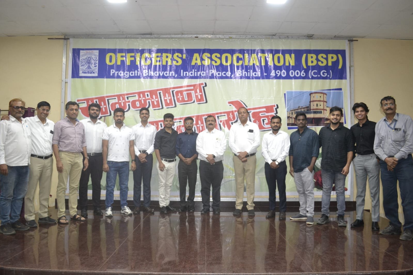OA ने BSP में नवनियुक्त चिकित्सा अधिकारी व MTT का किया स्वागत