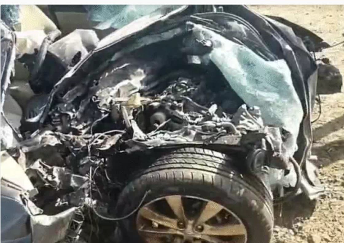 Accident News : कार-ट्रेलर की भिड़ंत, एक ही परिवार के 5 लोगों की मौत