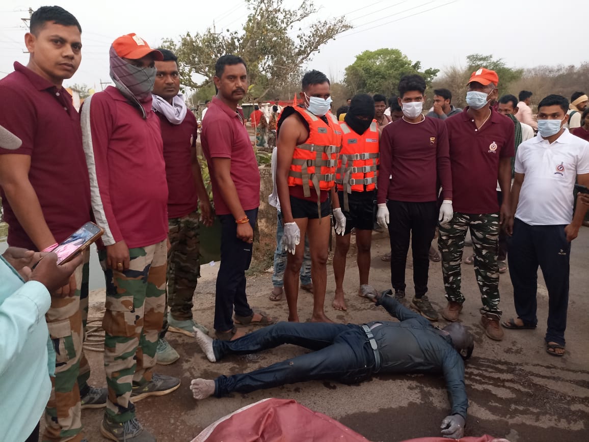 तांदुला नहर में डूबे दोनों शव निकाले SDRF ने, एक 4 तो दूसरा मिला 7 KM की दूरी पर