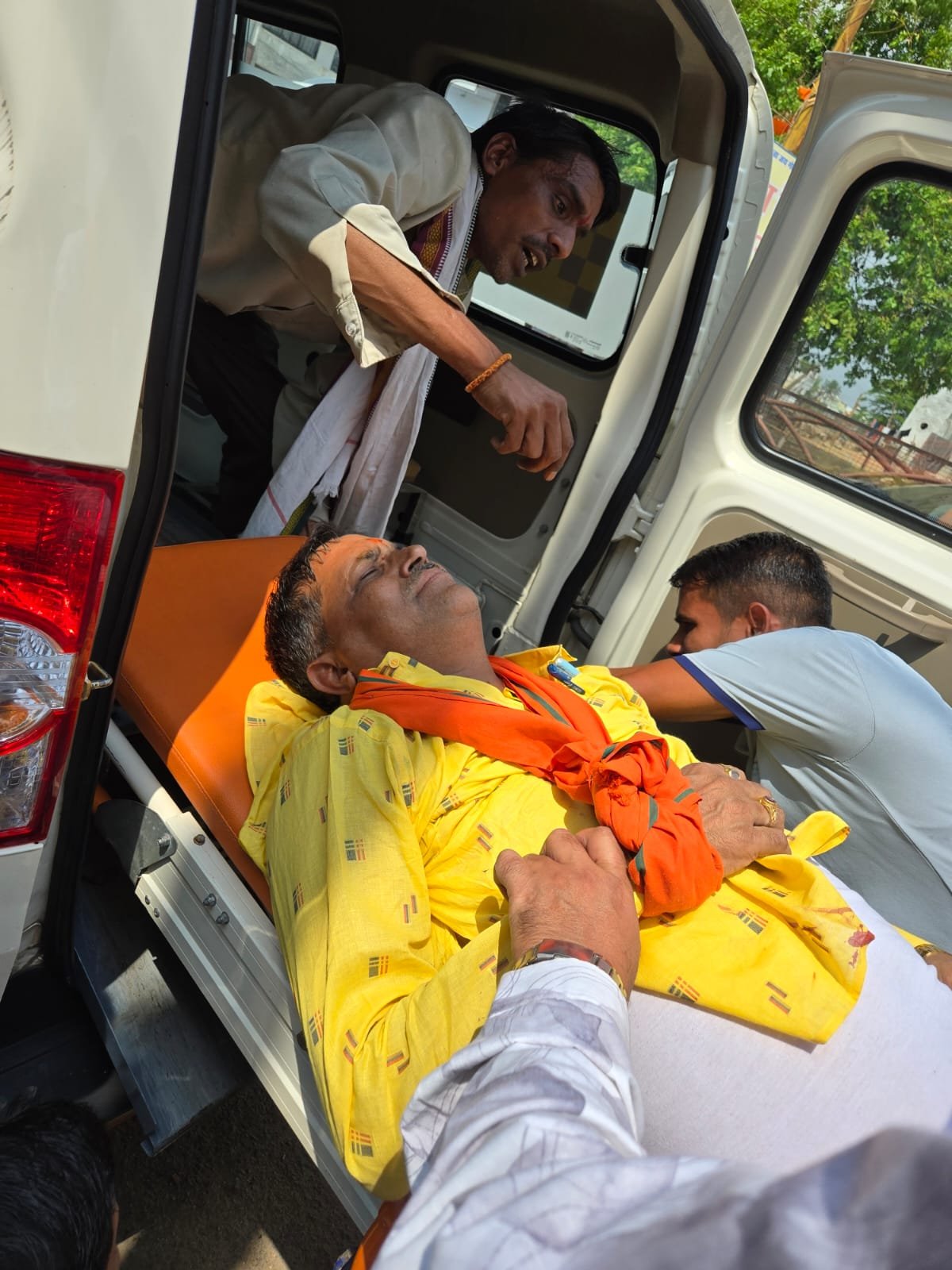 BREAKING डोंगरगढ़ मां बमलेश्वरी मंदिर रोपवे हादसा : भाजपा नेता घायल