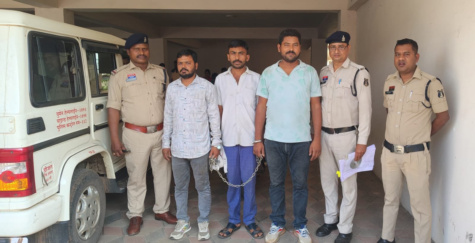 ट्रांसपोर्टर का अपहरण कर मारपीट, 3 आरोपी को भिलाई -3 पुलिस ने किया गिरफ्तार
