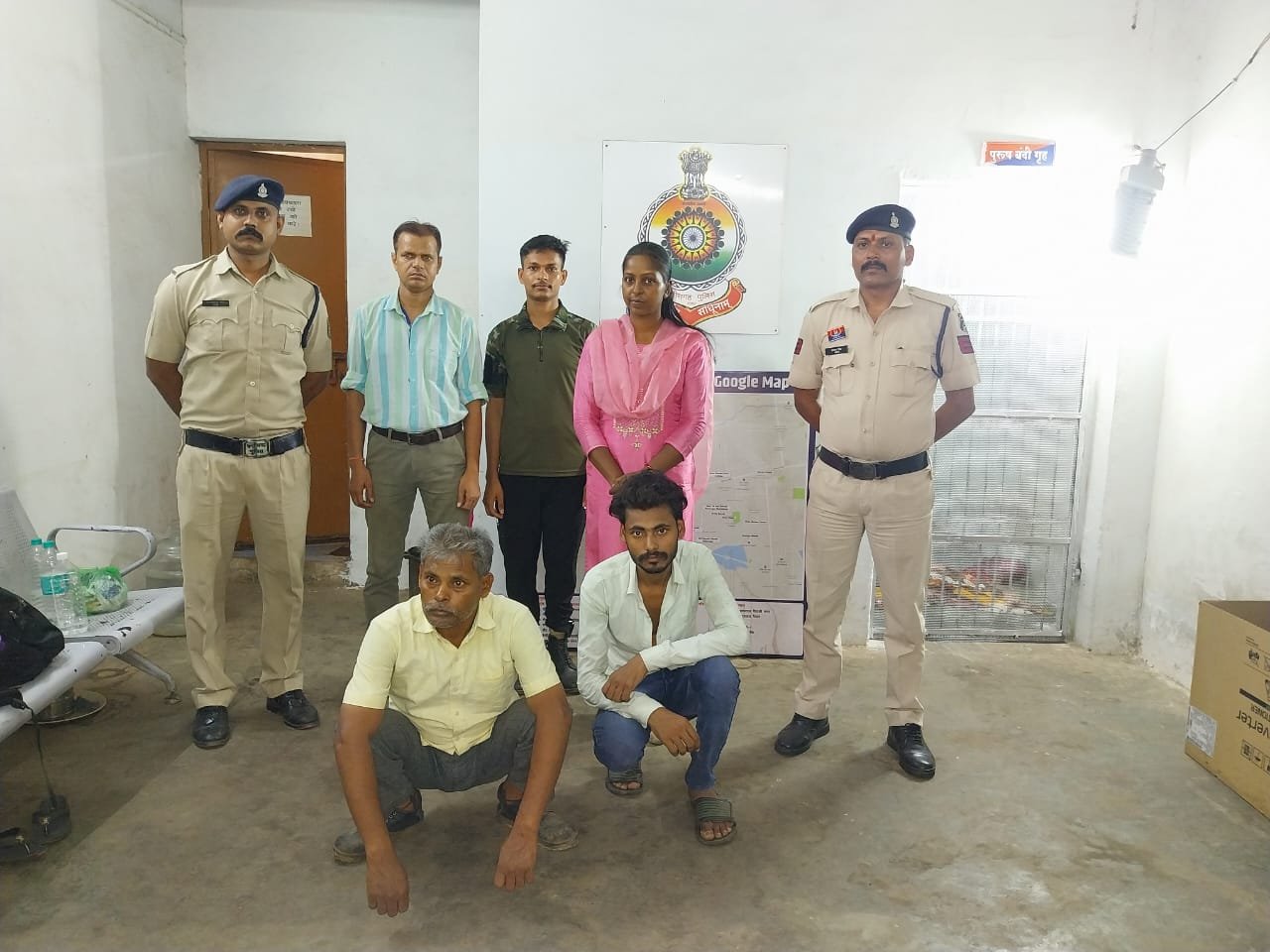 बिहार के नटवरलाल  वैशाली नगर से गिरफ्तार दुर्ग पुलिस ने सुपुर्द किया बिहार पुलिस के