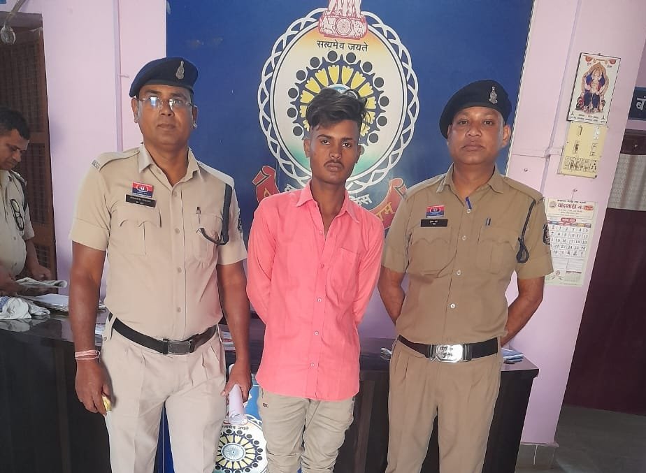 Durg में रंजिशवश चाचा पर टंगिया से प्राण घातक हमले का आरोपी भतीजा गिरफ्तार