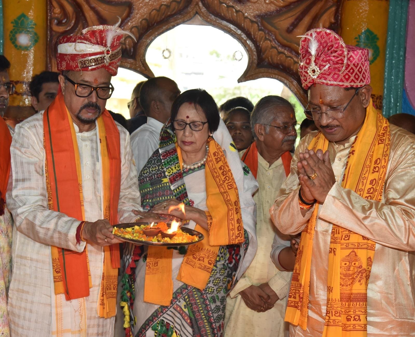 रथयात्रा महोत्सव में शामिल हुए राज्यपाल रमेन डेका एवं मुख्यमंत्री विष्णु देव साय