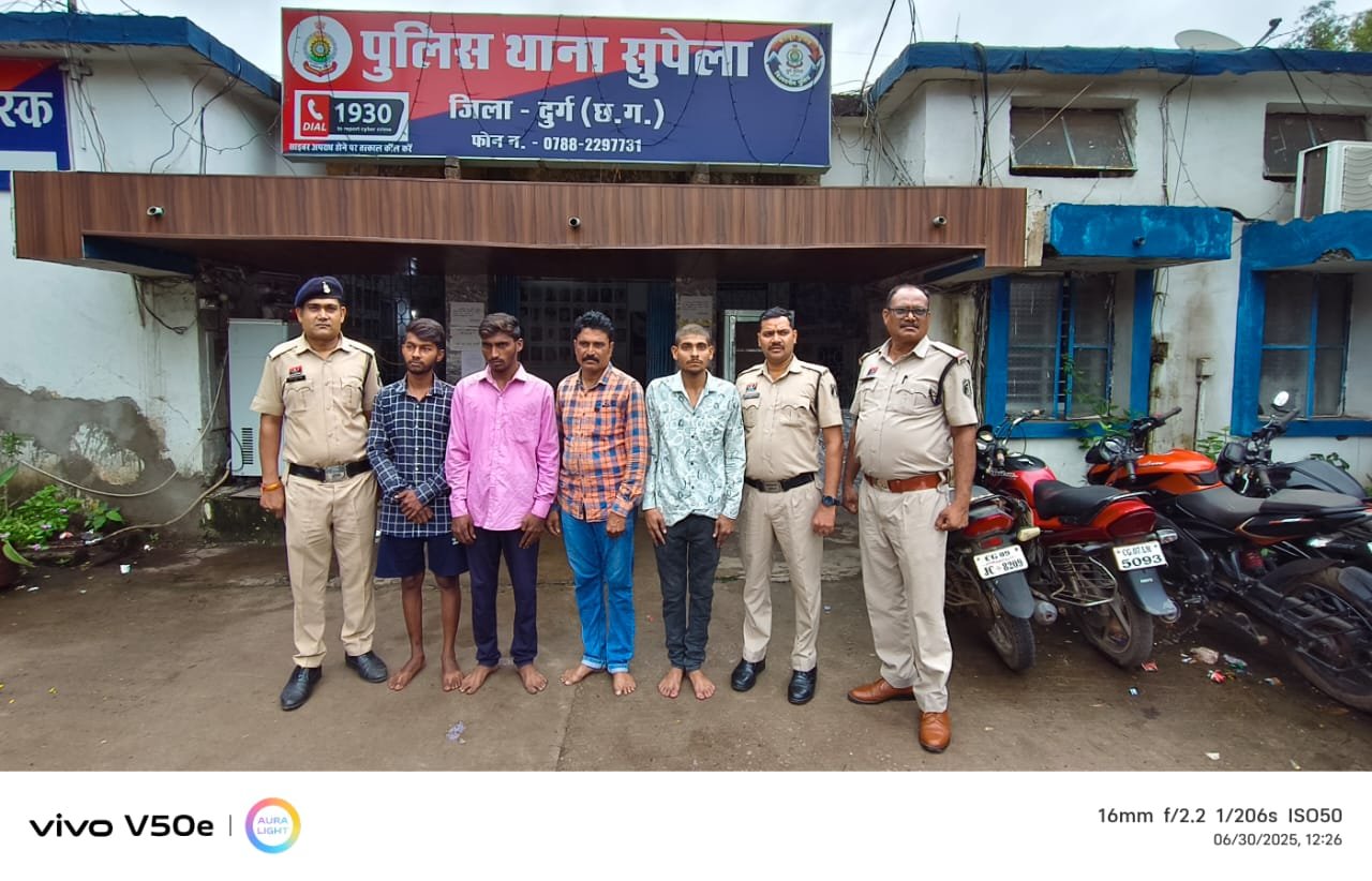 एक रात में 167 वारंट को दुर्ग पुलिस ने किया तमिल, 10 वर्ष पुराने वारंटी को पकड़ा