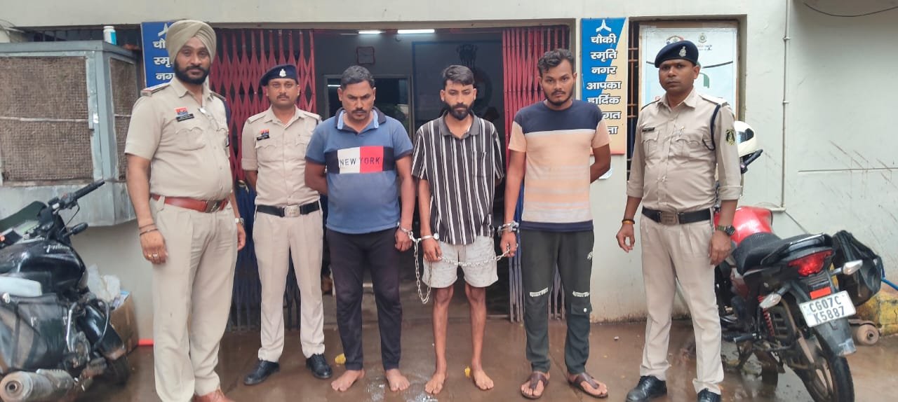 क्राइम ब्रांच भिलाई का अफसर बन की मारपीट, केस में फसाने के नाम वसूले 24000