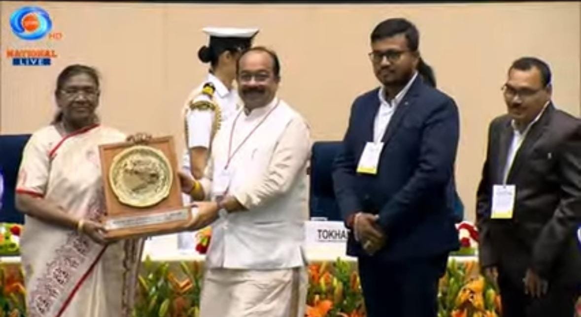 छत्तीसगढ़ ने राष्ट्रीय मंच पर बिखेरी स्वच्छता की चमक, 20 हजार से कम आबादी वाले शहरों में बिल्हा देश का सबसे स्वच्छ शहर