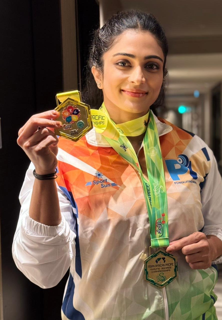 जापान में अंतर्राष्ट्रीय पावरलिफ्टिंग चैंपियनशिप में नामी राय ने जीता गोल्ड मेडल