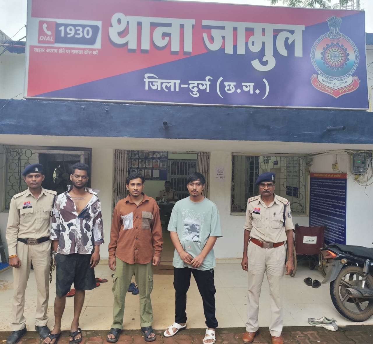 थार वाहन से हेरोइन (चिट्टा) की तस्करी, 3 स्मगलर गिरफ्तार, 9.5 लाख मशरूका जप्त
