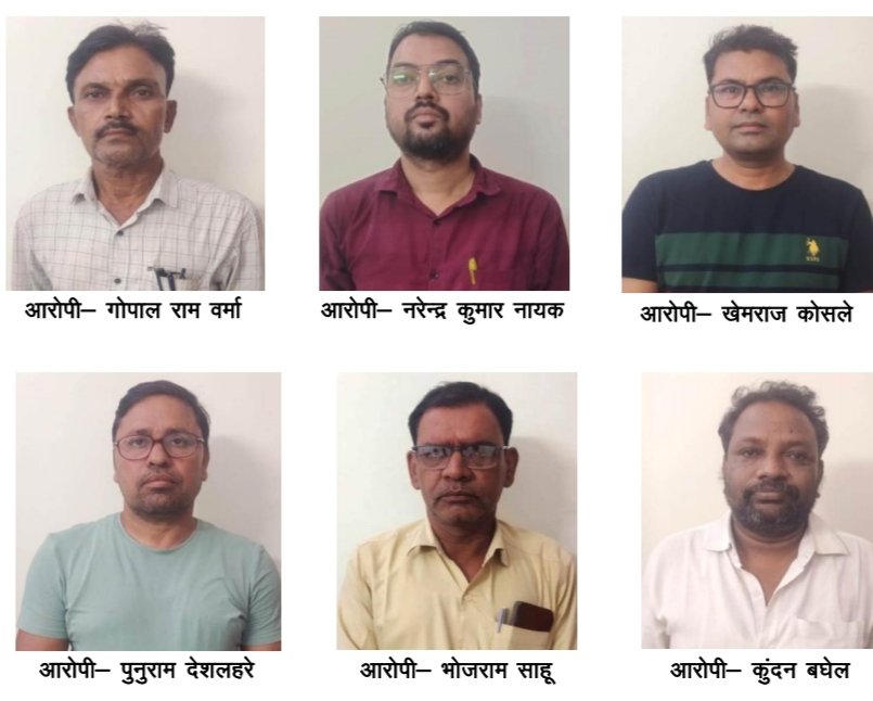 भारतमाला परियोजना घोटाला : जल संसाधन विभाग के 2 कर्मचारी सहित 6 गिरफ्तार