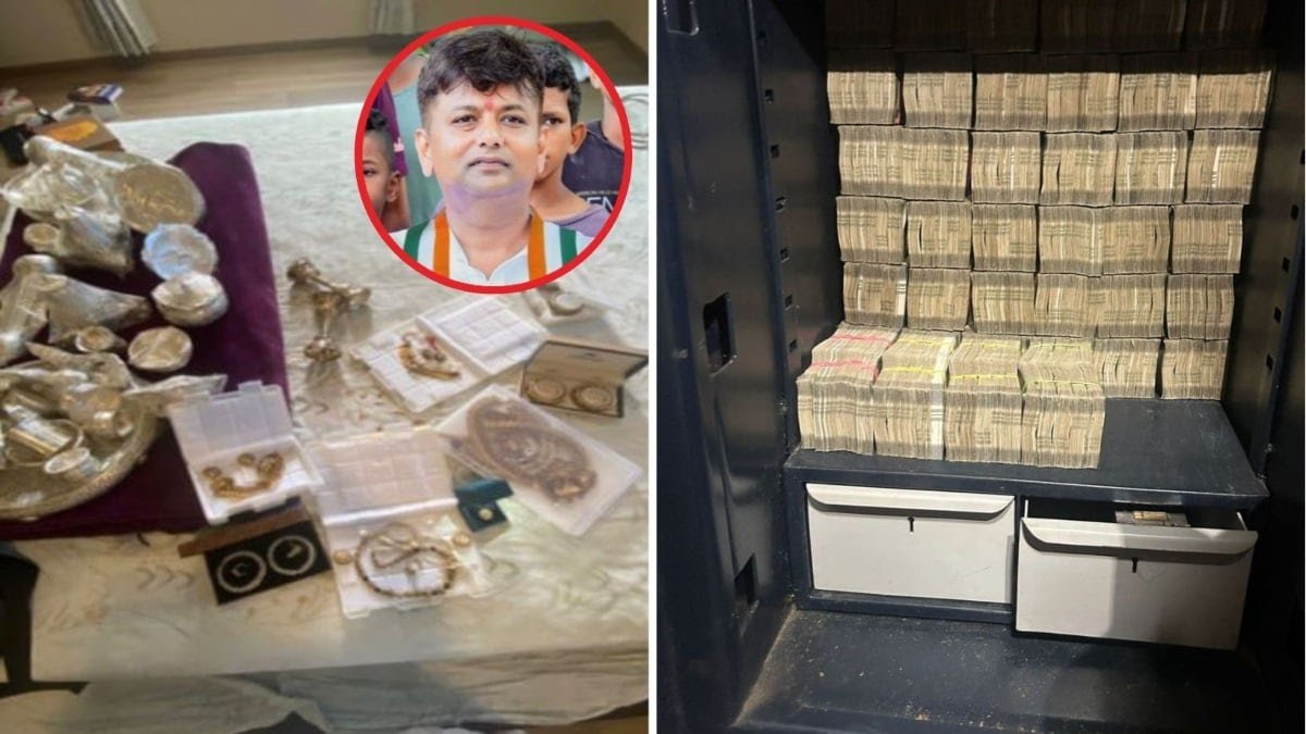 ED RAID : कांग्रेस MLA गिरफ्तार, 12 करोड़ कैश, 6 करोड़ की ज्वेलरी…