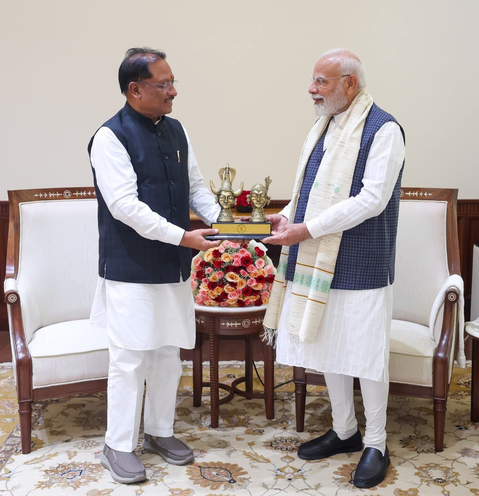 PM नरेंद्र मोदी से मिले CM साय – छत्तीसगढ़ के विकास को मिली नई रफ्तार PM नरेंद्र मोदी से मिले CM साय – छत्तीसगढ़ के विकास को मिली नई रफ्तार
