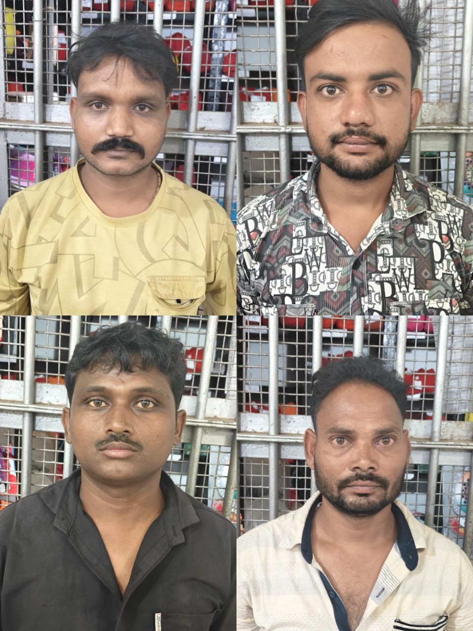 अम्रपाली वनांचल सिटी के पास जुआ खेलते नाबालिग सहित 5 पकड़ाए, 15000 जप्त