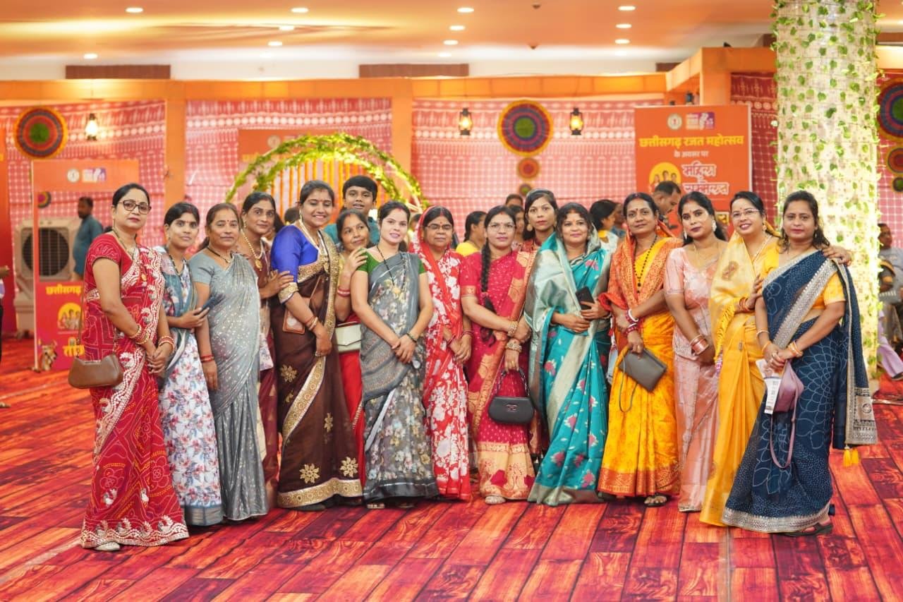 छत्तीसगढ़ रजत महोत्सव: महिला सम्मेलन एवं तीजा-पोरा महोत्सव का भव्य आयोजन