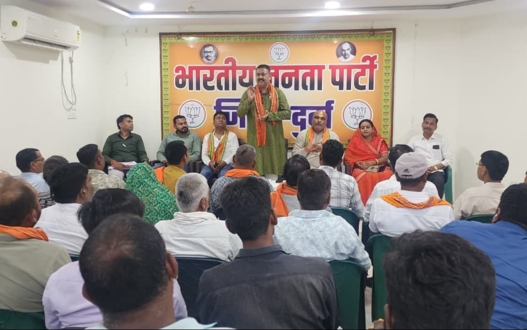 मन की बात कार्यक्रम के आयोजन में दुर्ग जिला भाजपा प्रदेश में प्रथम