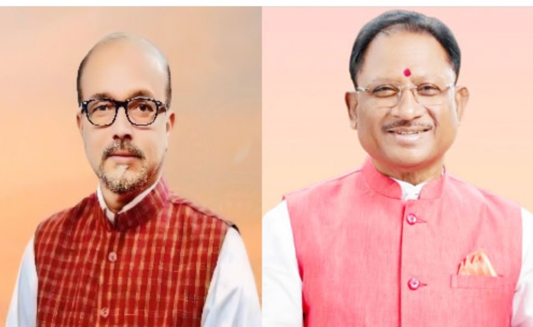 राज्यपाल से मिले सीएम साय, आधा घंटा हुई चर्चा, कैबिनेट विस्तार की अटकलें