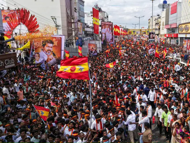 Actor Vijay Rally : एक्टर विजय की रैली में भगदड़! दम घुटने से 31 लोगों की मौत