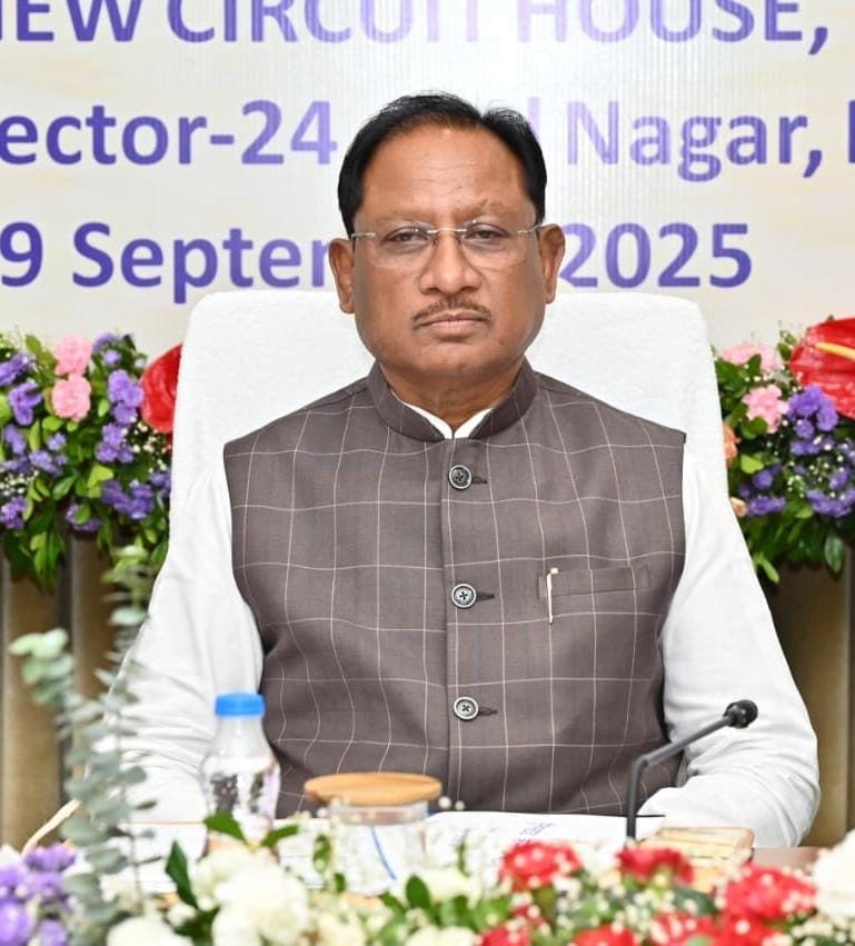 मुख्यमंत्री विष्णु देव साय की अध्यक्षता में यूनिफाइड कमांड की बैठक आयोजित