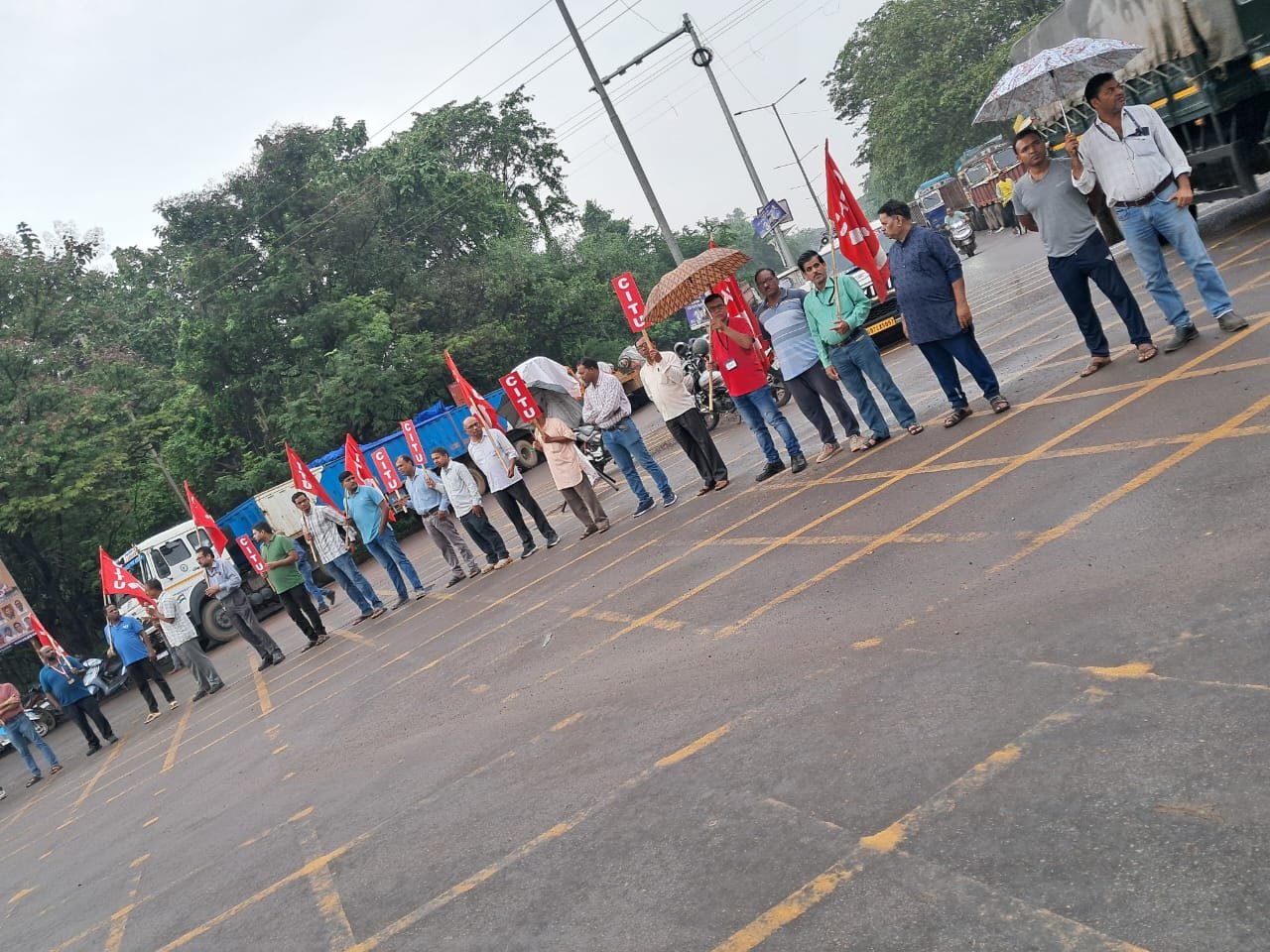 BSP प्रबंधन के मालिक बनने के प्रयास के खिलाफ खड़ा हुआ सीटू यूनियन