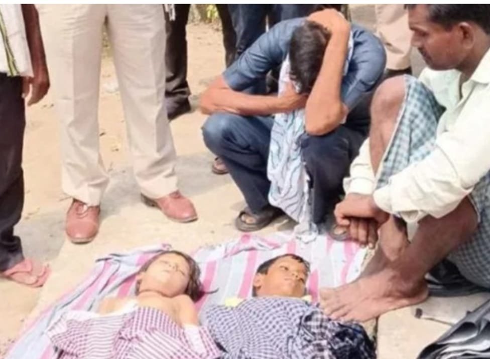 CG  : नाले में डूबने से दो चचेरी बहनों की मौत, पहले एवं दूसरी कक्षा की छात्रा थी
