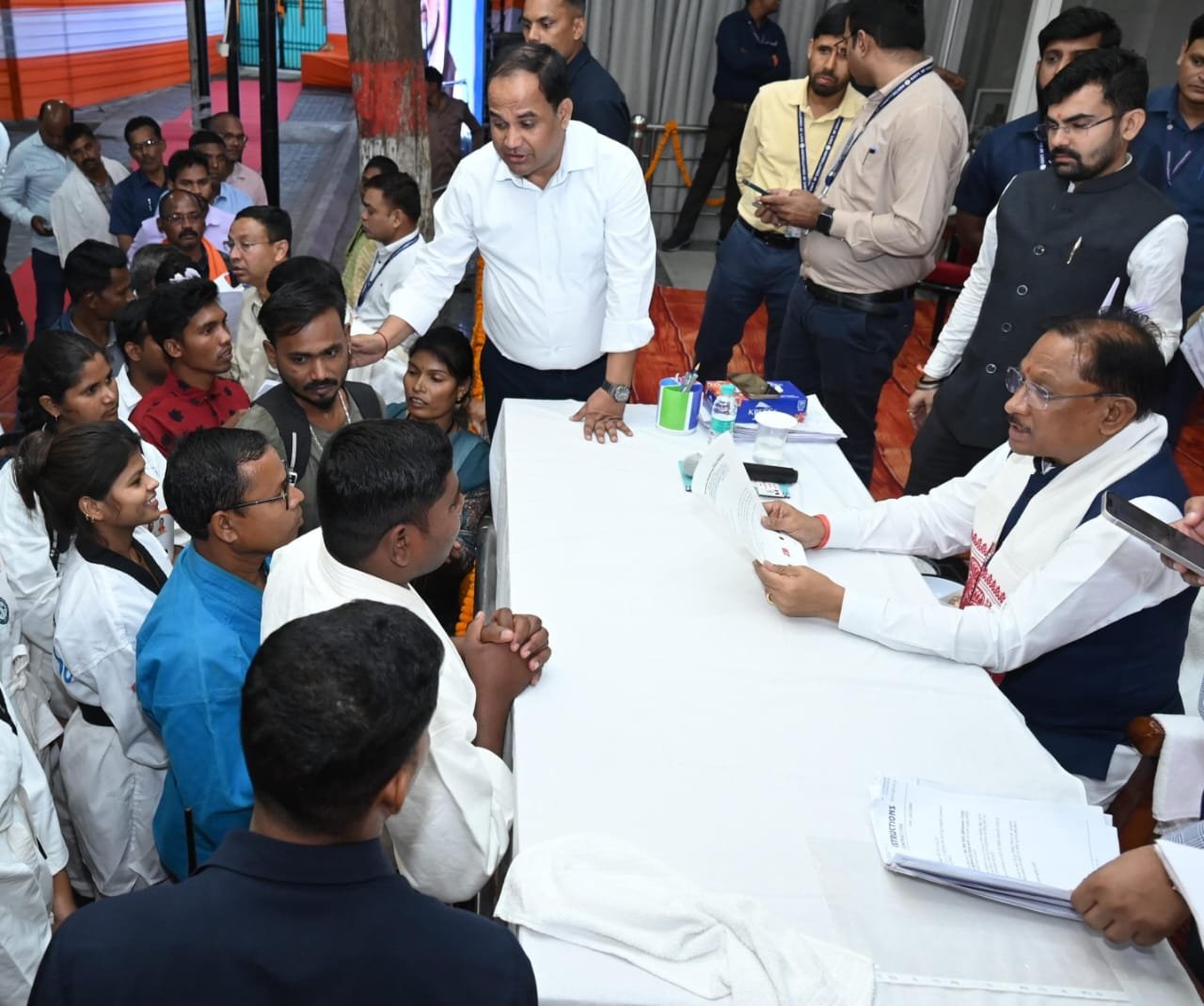 मुख्यमंत्री विष्णु देव साय ने खिलाड़ियों को हरसंभव सहयोग का भरोसा दिया
