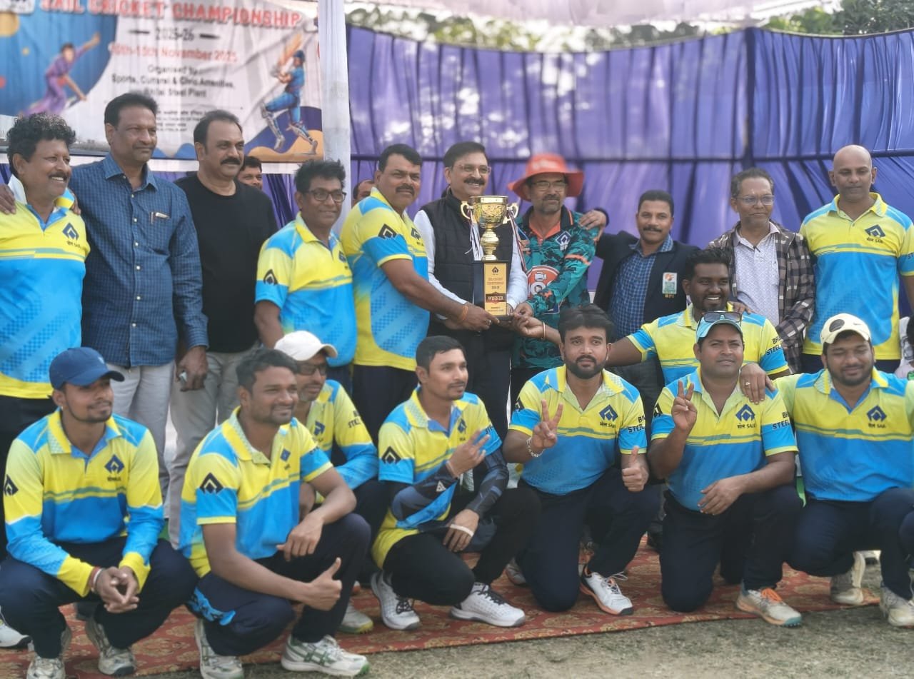 सेल क्रिकेट चैंपियनशिप में BSP ने इसको बर्नपुर को किया परास्त