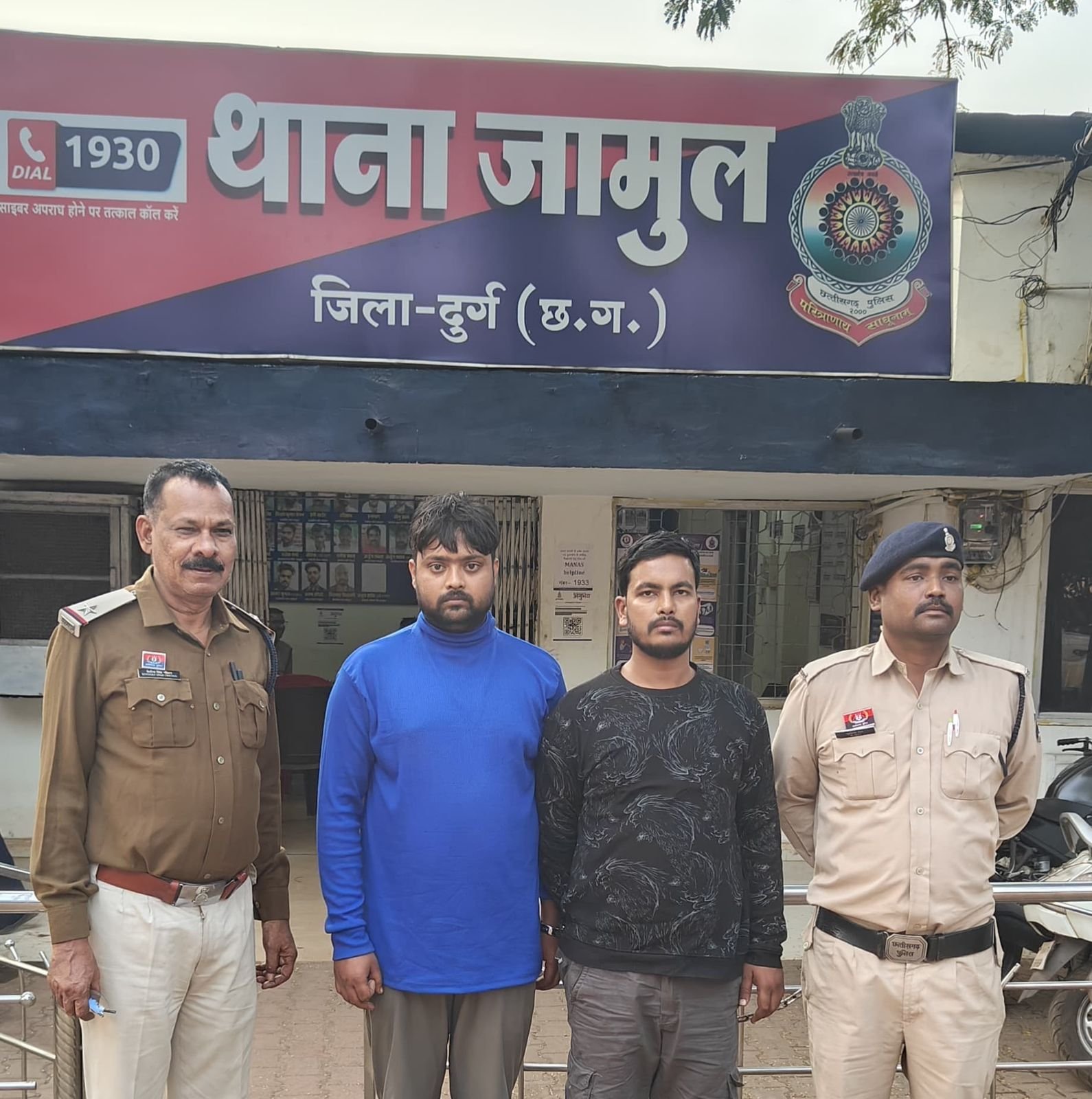 जामुल गोलीकांड : शूटरों को झारखंड से दुर्ग पुलिस ने दबोचा, पिस्टल व कारतूस जप्त