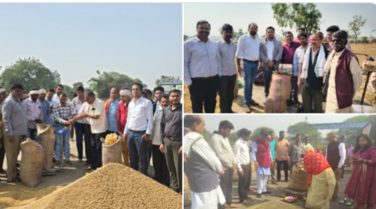 CG में धान खरीदी प्रारंभ, किसानों की मेहनत का सम्मान हमारा संकल्प – CM साय