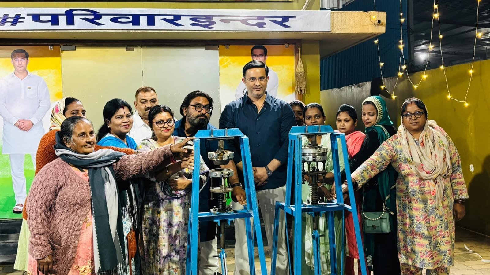 माताओं-बहनों को आत्मनिर्भर एवं स्वावलंबी बनाने 2 नग दोना-पत्तल मेकर मशीनें