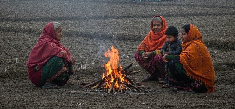 छत्तीसगढ़ में कड़ाके की ठंड… सरगुजा में पारा 6.9°C: दुर्ग में तापमान 11 डिग्री पर